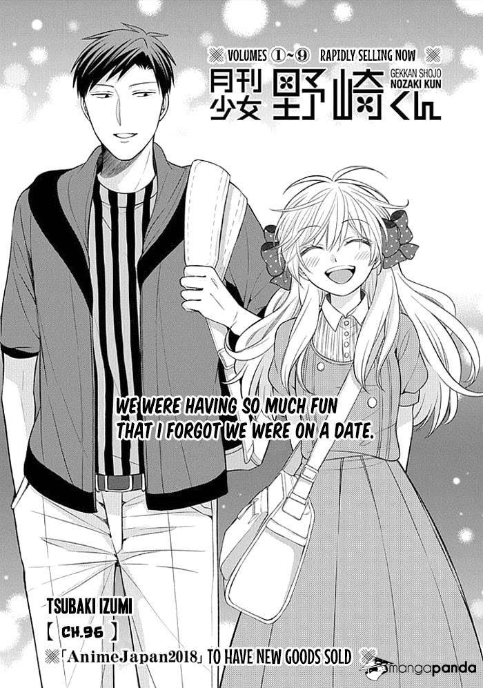 Gekkan Shoujo Nozaki-kun-Chapter 96